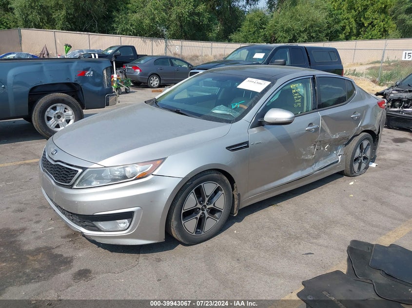 2013 KIA OPTIMA HYBRID EX - KNAGM4AD7D5061198