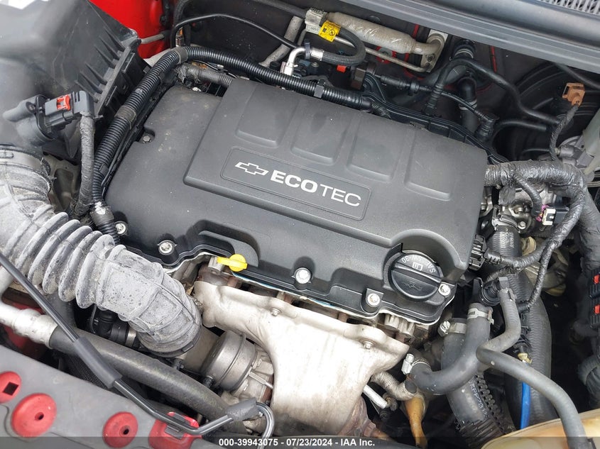 2012 Chevrolet Sonic 1Lz VIN: 1G1JF6SBXC4117126 Lot: 39943075