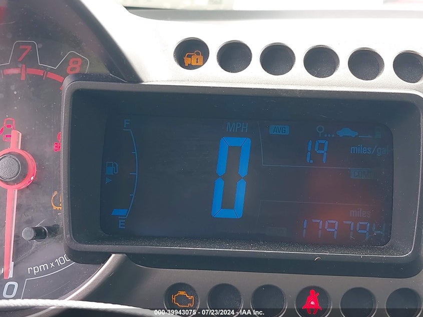 2012 Chevrolet Sonic 1Lz VIN: 1G1JF6SBXC4117126 Lot: 39943075