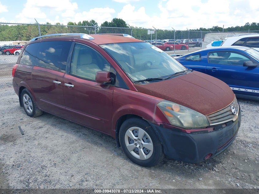 2009 Nissan Quest 3.5 S VIN: 5N1BV28U49N103446 Lot: 39943078