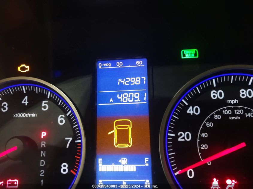 2011 Honda Cr-V Lx VIN: 5J6RE4H33BL076077 Lot: 39943083