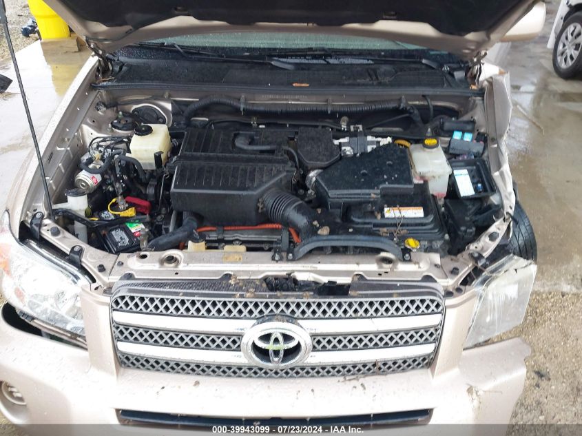 2006 Toyota Highlander Hybrid V6 VIN: JTEDW21A660013777 Lot: 39943099