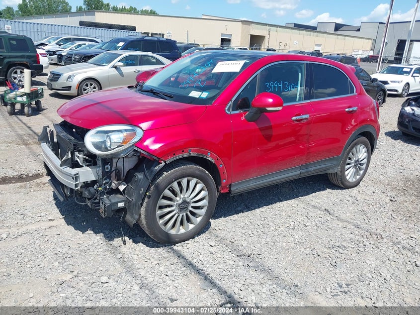 2016 Fiat 500X Lounge VIN: ZFBCFYDT7GP470349 Lot: 39943104