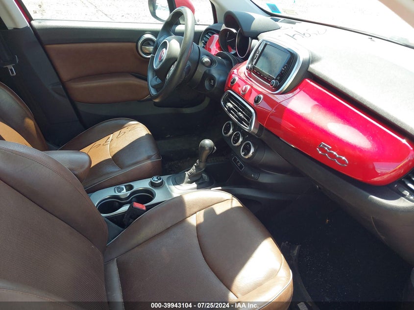 2016 Fiat 500X Lounge VIN: ZFBCFYDT7GP470349 Lot: 39943104