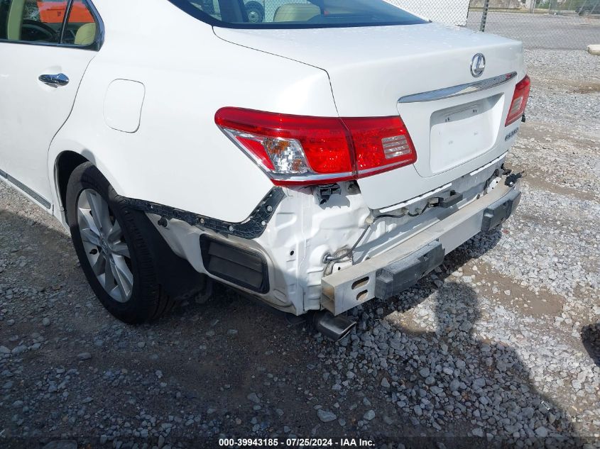 2011 Lexus Es 350 VIN: JTHBK1EG7B2462673 Lot: 39943185