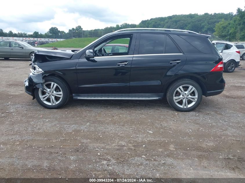 2014 Mercedes-Benz Ml 350 4Matic VIN: 4JGDA5HB8EA374001 Lot: 39943204