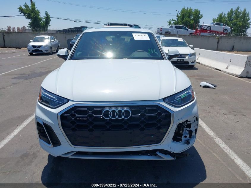 2021 Audi Q5 Premium 55 Tfsi E Quattro S Tronic VIN: WA1G2AFY7M2076895 Lot: 39943232