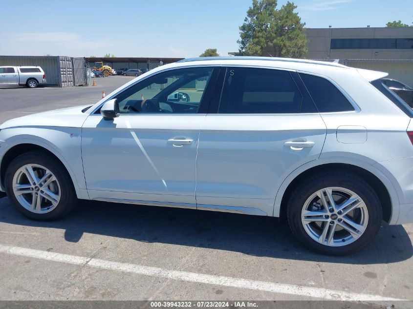 2021 Audi Q5 Premium 55 Tfsi E Quattro S Tronic VIN: WA1G2AFY7M2076895 Lot: 39943232