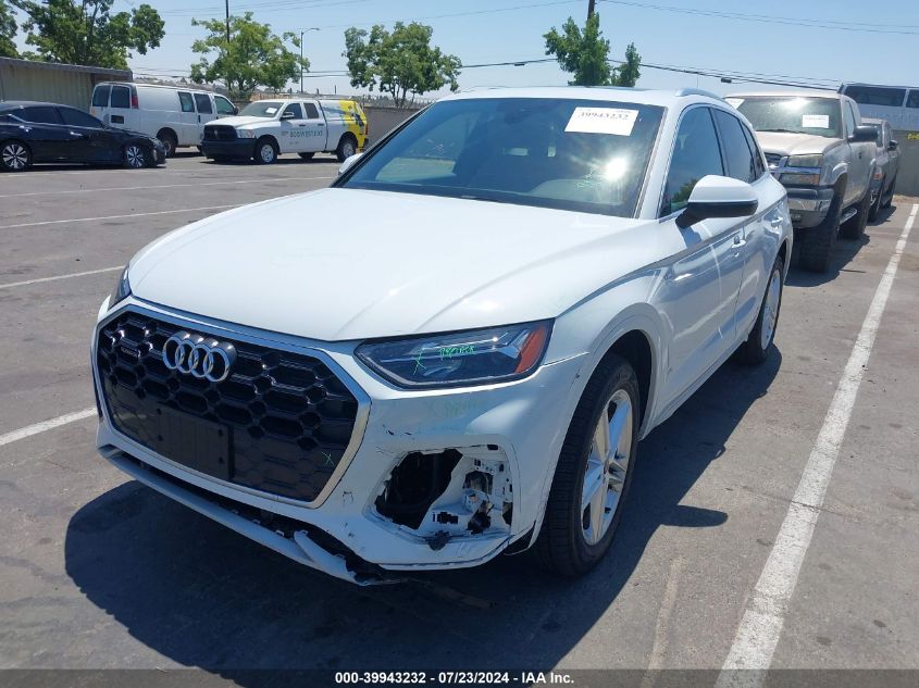 2021 Audi Q5 Premium 55 Tfsi E Quattro S Tronic VIN: WA1G2AFY7M2076895 Lot: 39943232