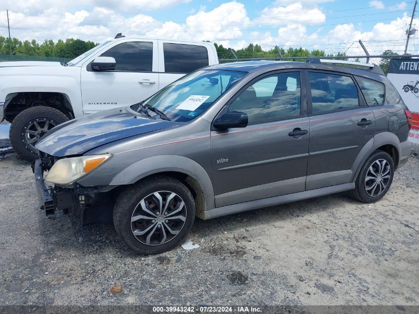 2008 Pontiac Vibe VIN: 5Y2SL65818Z413697 Lot: 39943242