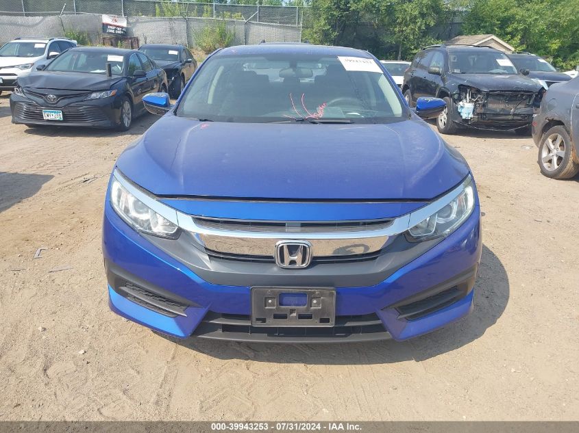 2018 Honda Civic Lx VIN: 19XFC2F53JE000681 Lot: 39943253