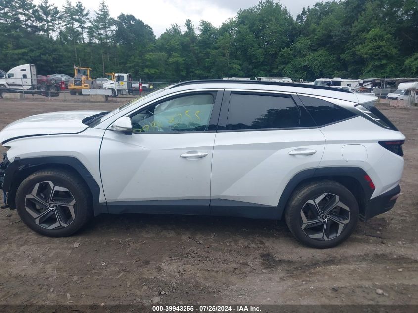 2022 Hyundai Tucson Limited VIN: 5NMJECAE7NH041654 Lot: 39943255