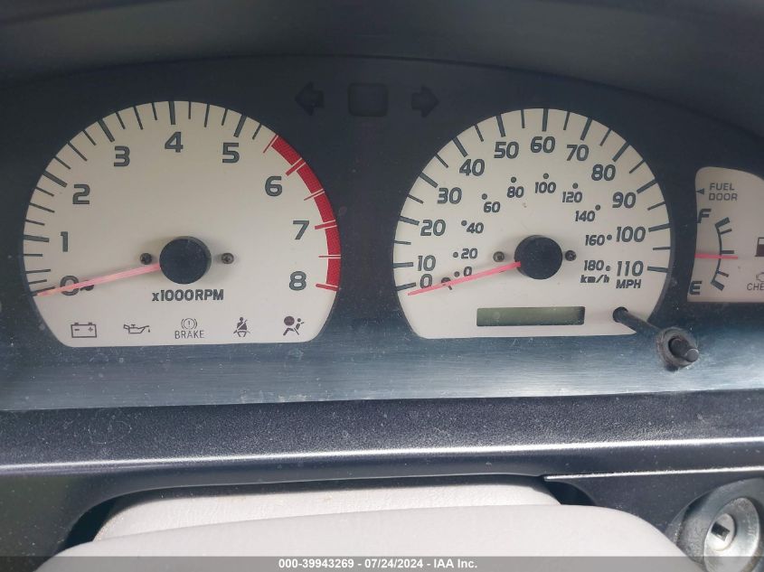 2002 Toyota Tacoma Base V6 VIN: 5TEHN72N92Z061551 Lot: 39943269