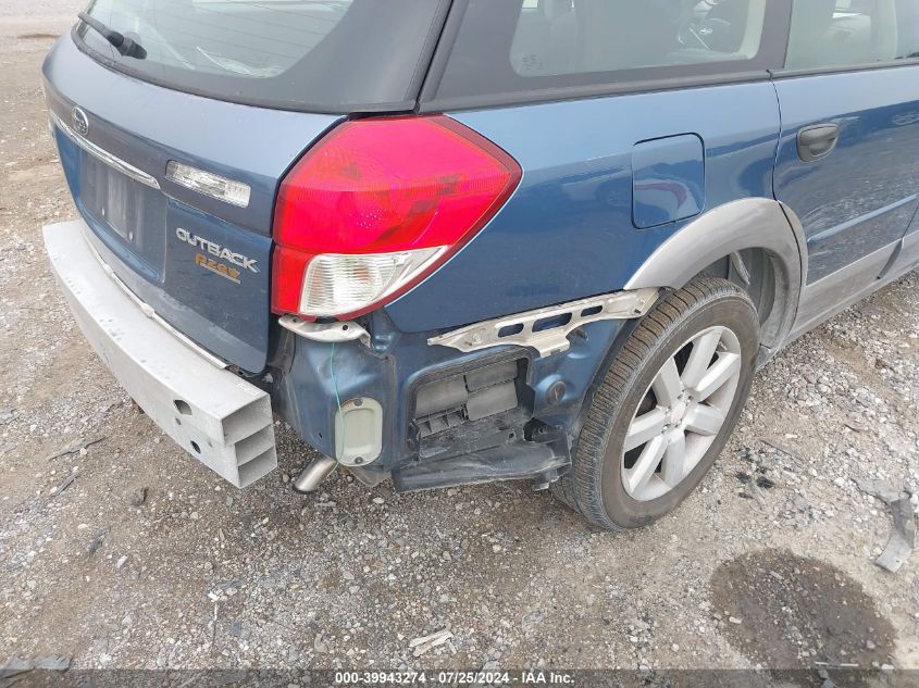 2009 Subaru Outback 2.5I VIN: 4S4BP61C597323685 Lot: 39943274