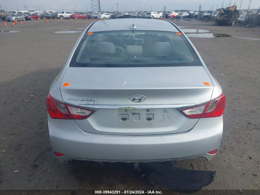 2014 Hyundai Sonata Gls VIN: 5NPEB4ACXEH826882 Lot: 39943291