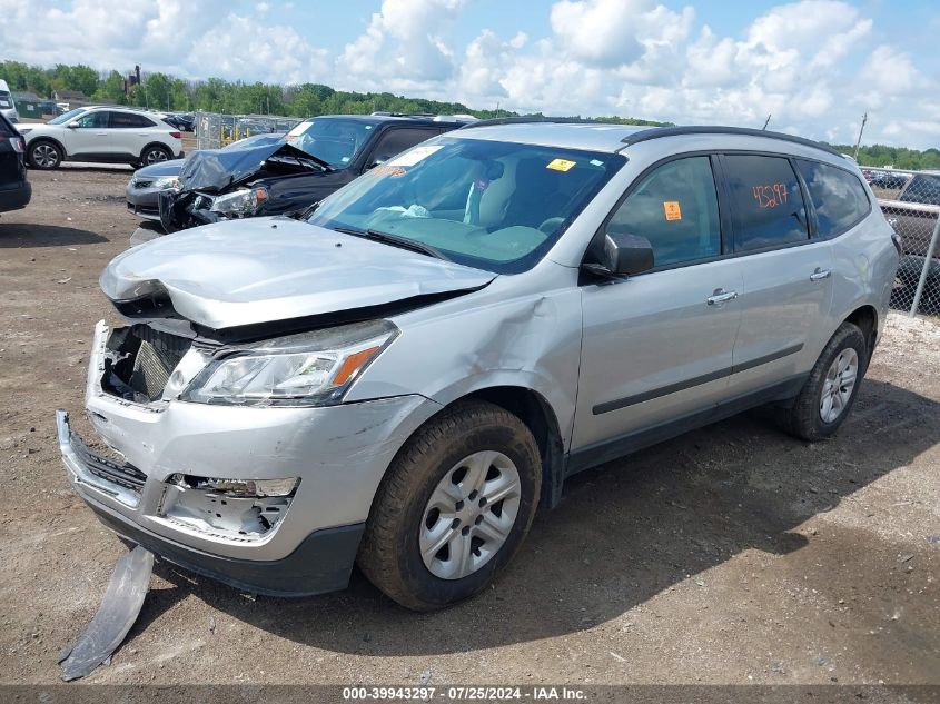 1GNKRFED2HJ341104 2017 CHEVROLET TRAVERSE - Image 2