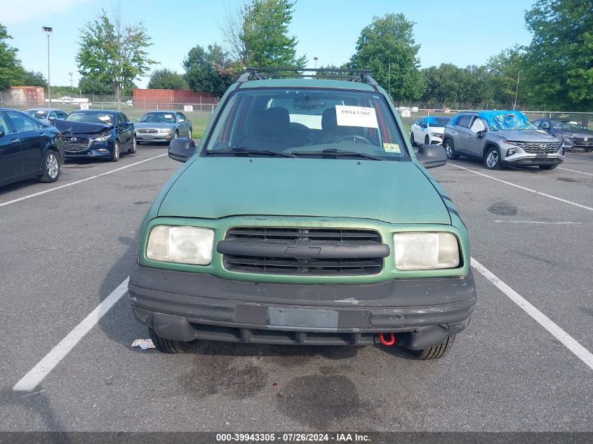 2001 Chevrolet Tracker Hard Top Base VIN: 2CNBJ13C216909234 Lot: 39943305