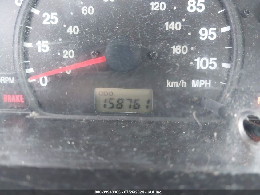 2001 Chevrolet Tracker Hard Top Base VIN: 2CNBJ13C216909234 Lot: 39943305