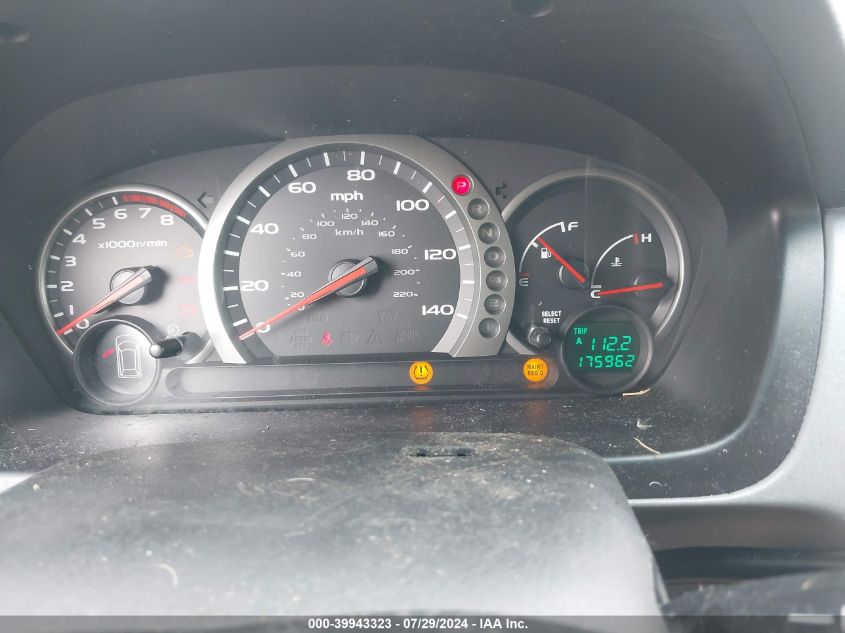 2005 Honda Pilot Exl VIN: 2HKYF18525H542928 Lot: 39943323