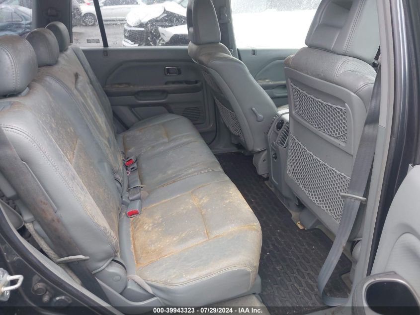 2005 Honda Pilot Exl VIN: 2HKYF18525H542928 Lot: 39943323