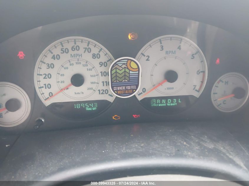 2007 Chrysler Town & Country Touring VIN: 2A4GP54L67R304522 Lot: 39943325