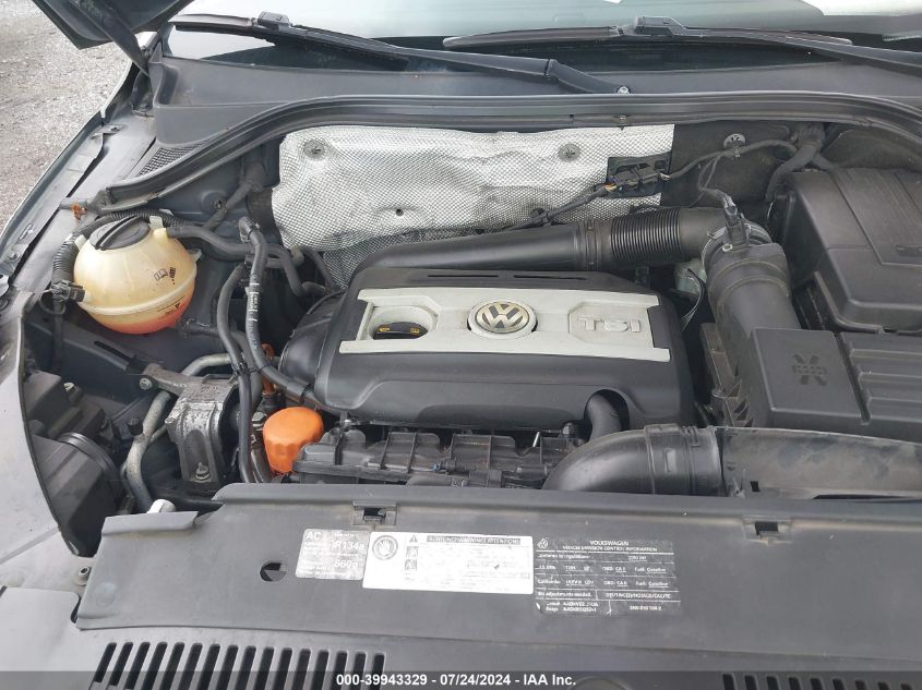 2010 Volkswagen Tiguan S VIN: WVGAV7AX0AW518789 Lot: 39943329