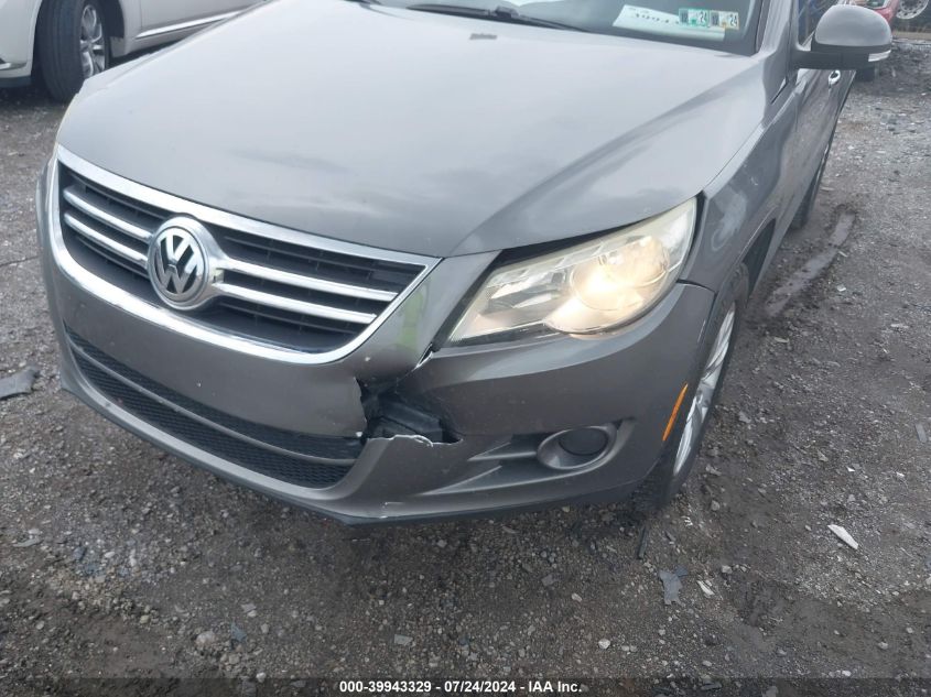 2010 Volkswagen Tiguan S VIN: WVGAV7AX0AW518789 Lot: 39943329