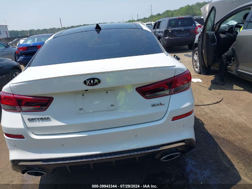 2019 Kia Optima Sx Turbo VIN: 5XXGV4L28KG291241 Lot: 39943344