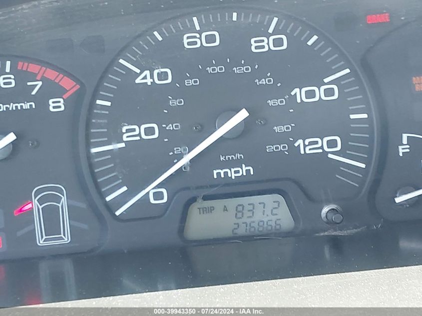 1998 Honda Odyssey Ex/Lx VIN: JHMRA3860WC010399 Lot: 39943350