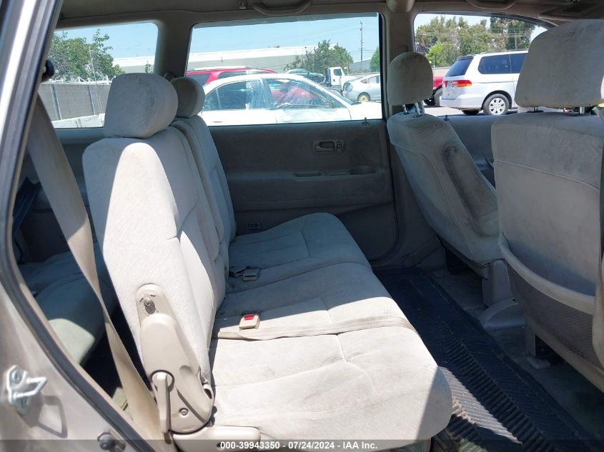 1998 Honda Odyssey Ex/Lx VIN: JHMRA3860WC010399 Lot: 39943350