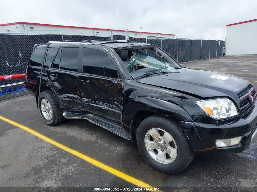 2003 Toyota 4Runner Limited V6 VIN: JTEZU17R838005907 Lot: 39943352