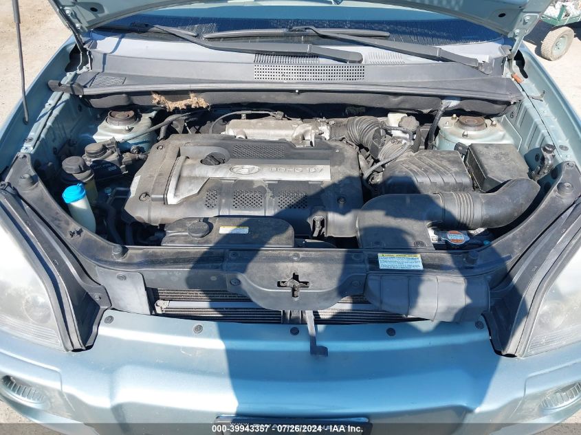 2005 Hyundai Tucson Gl VIN: KM8JM12B45U152629 Lot: 39943357