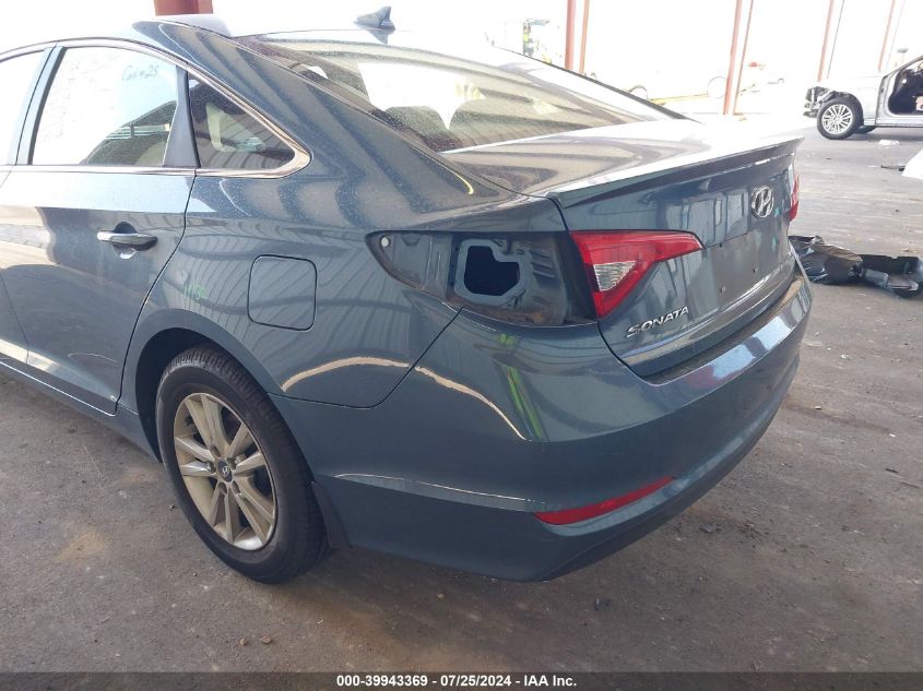 2015 Hyundai Sonata Se VIN: 5NPE24AF8FH169687 Lot: 39943369