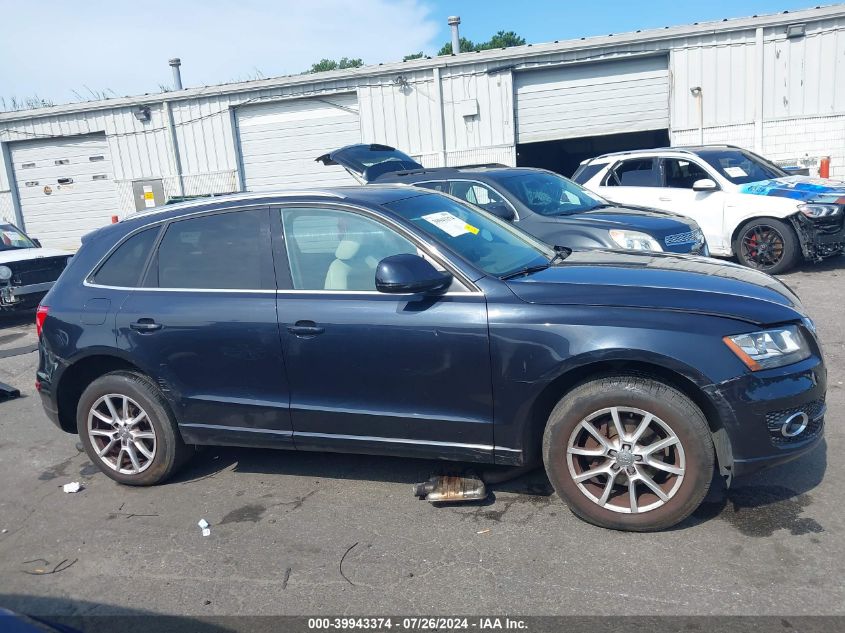 2012 Audi Q5 2.0T Premium VIN: WA1CFAFPXCA130771 Lot: 39943374