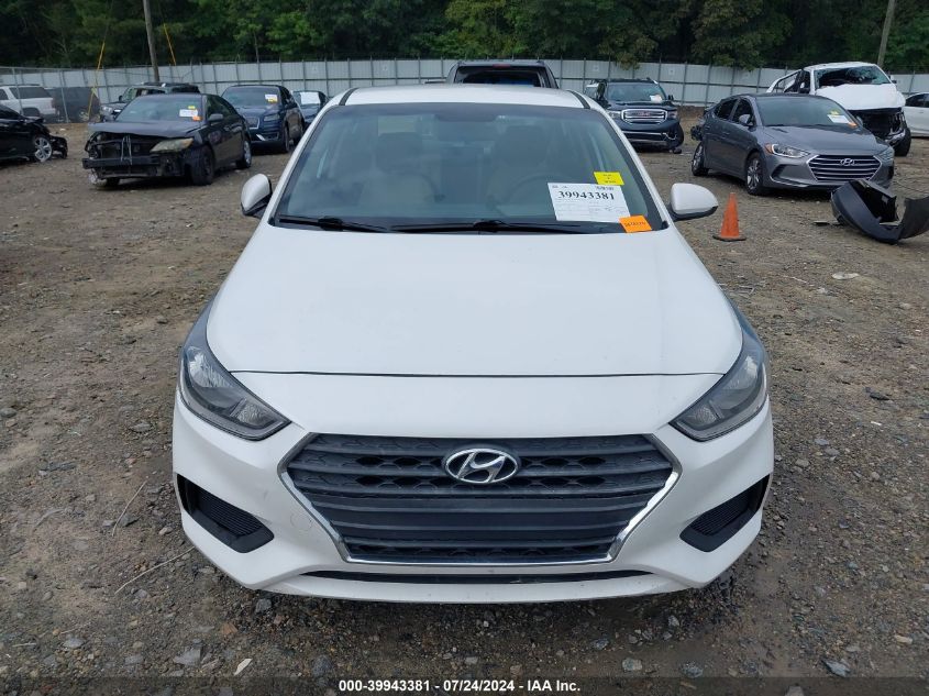 2018 Hyundai Accent Se VIN: 3KPC24A36JE022228 Lot: 39943381