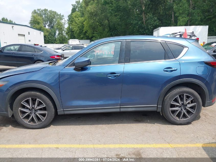 2018 Mazda Cx-5 Grand Touring VIN: JM3KFADM8J0329161 Lot: 39943391