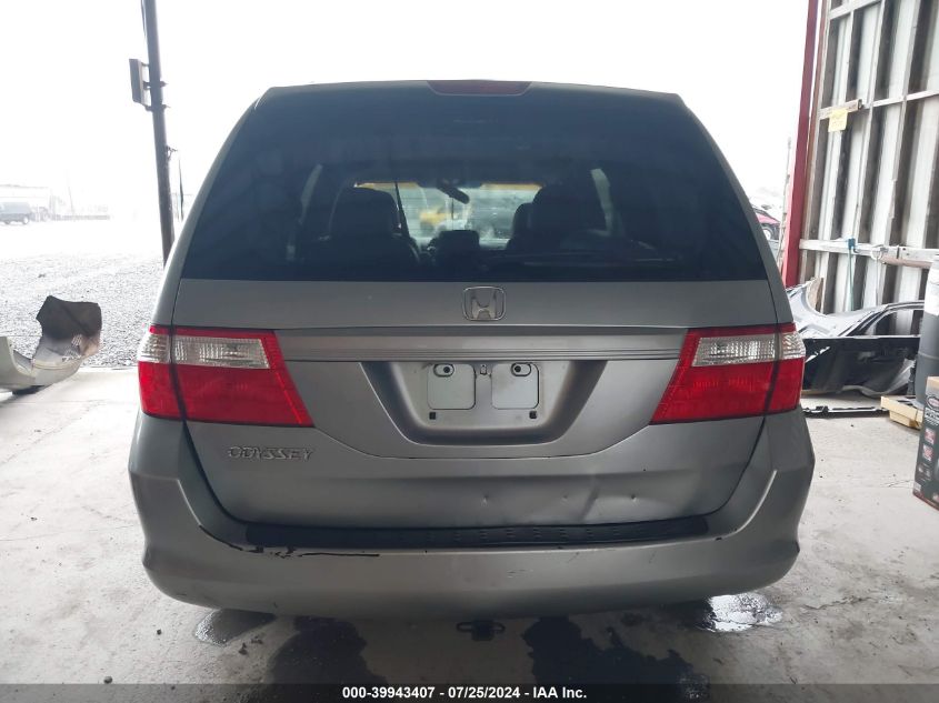 2007 Honda Odyssey Ex-L VIN: 5FNRL38667B080005 Lot: 39943407