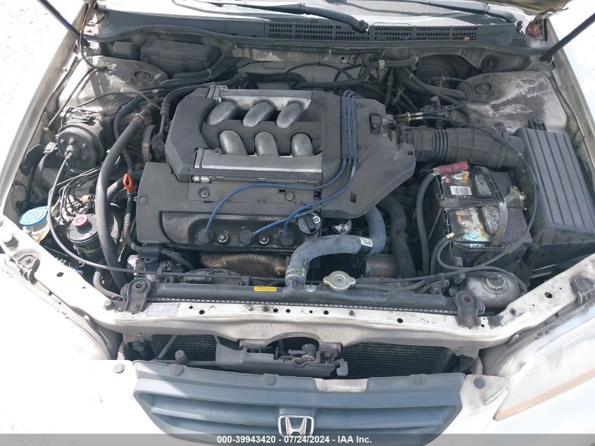 1999 Honda Accord Ex V6 VIN: 1HGCG2258XA001416 Lot: 39943420