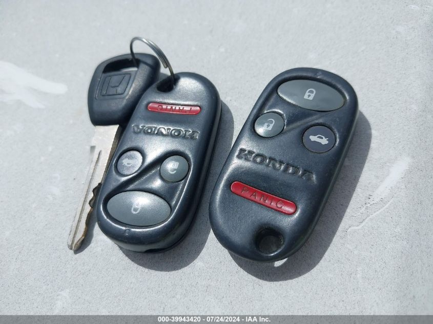 1999 Honda Accord Ex V6 VIN: 1HGCG2258XA001416 Lot: 39943420