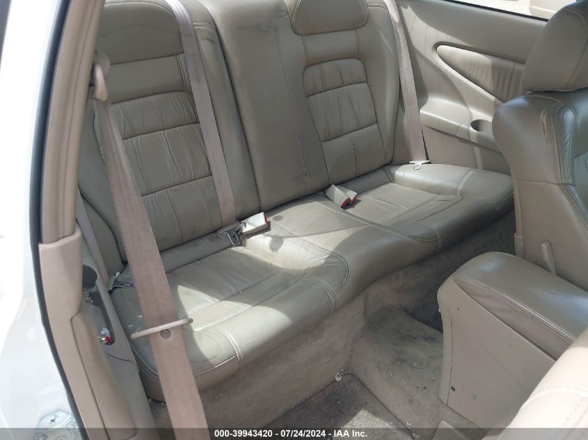 1999 Honda Accord Ex V6 VIN: 1HGCG2258XA001416 Lot: 39943420