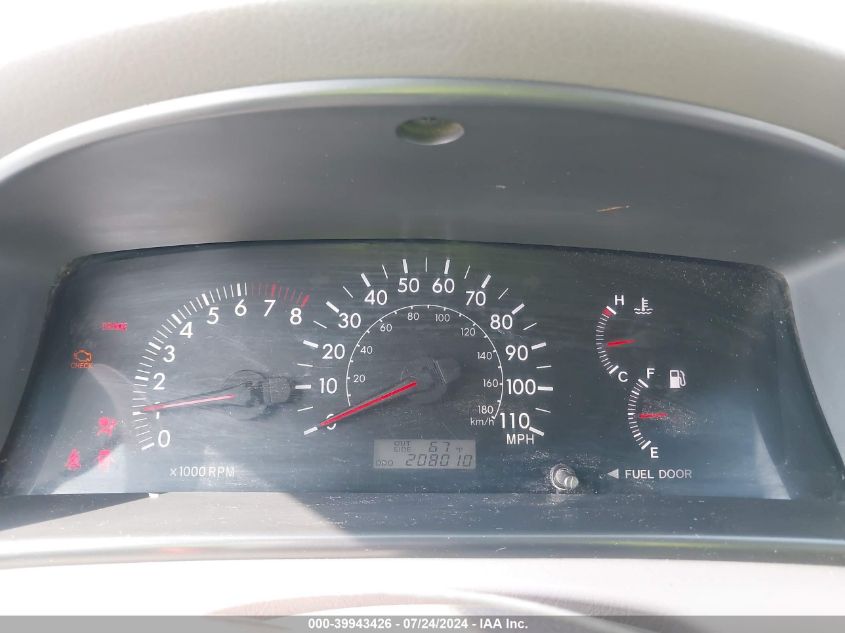 2008 Toyota Corolla Le VIN: 1NXBR32E58Z950556 Lot: 39943426