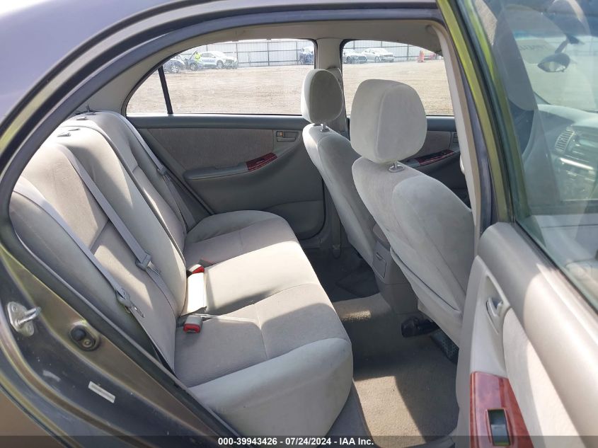 2008 Toyota Corolla Le VIN: 1NXBR32E58Z950556 Lot: 39943426