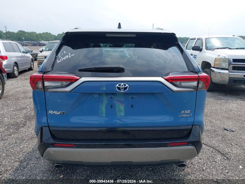 4T3E6RFV5NU070186 2022 Toyota Rav4 Hybrid Xse