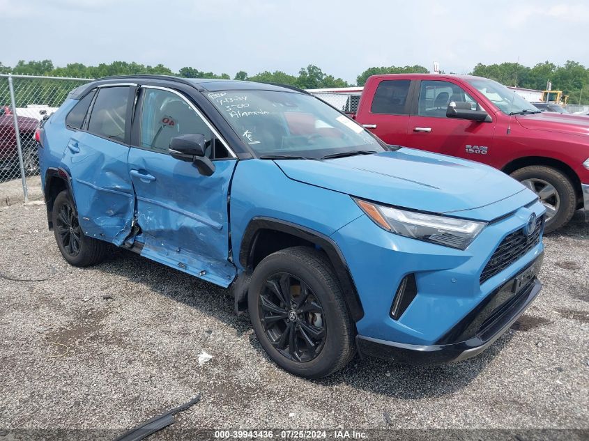 4T3E6RFV5NU070186 2022 Toyota Rav4 Hybrid Xse