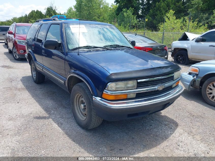 1999 Chevrolet Blazer Ls VIN: 1GNCS13W2X2233073 Lot: 39943453