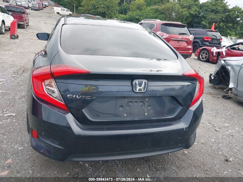 2018 Honda Civic Lx VIN: 19XFC2F55JE010189 Lot: 39943473