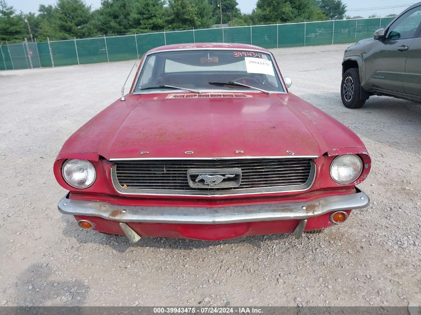 1966 Ford Mustang VIN: 6F07C339502 Lot: 39943475