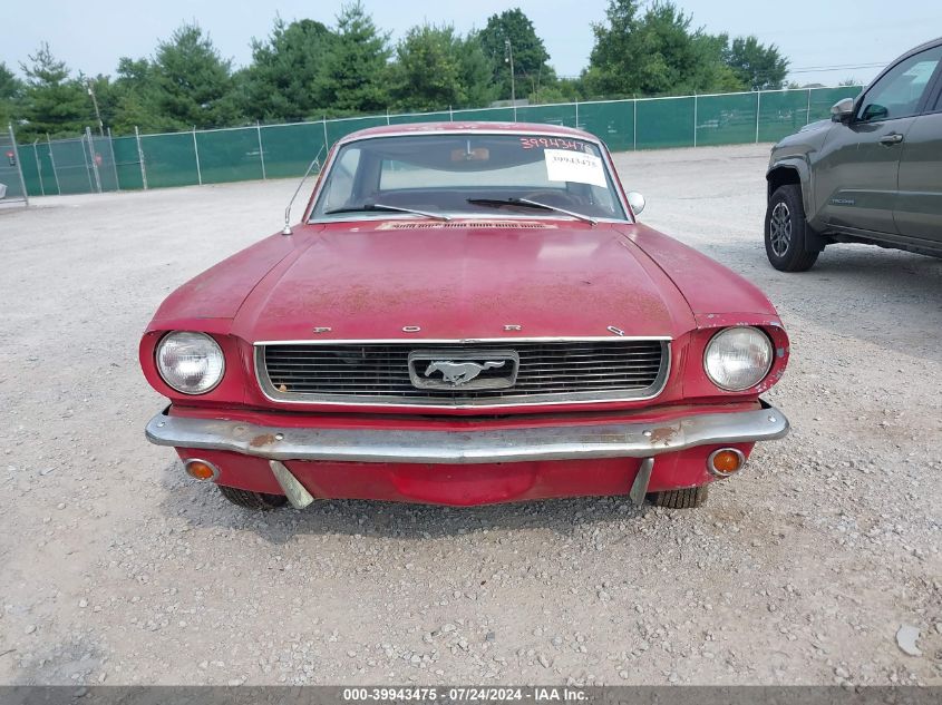 1966 Ford Mustang VIN: 6F07C339502 Lot: 39943475