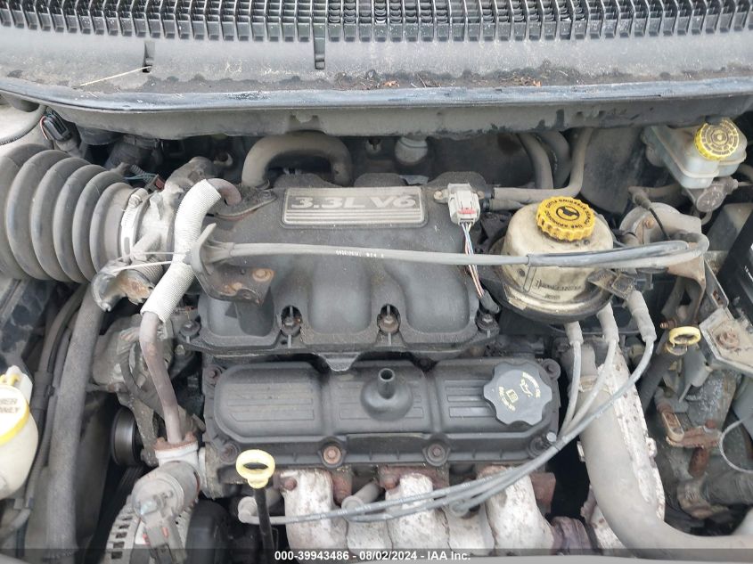 2005 Chrysler Town & Country Lx VIN: 2C4GP44R55R432980 Lot: 39943486