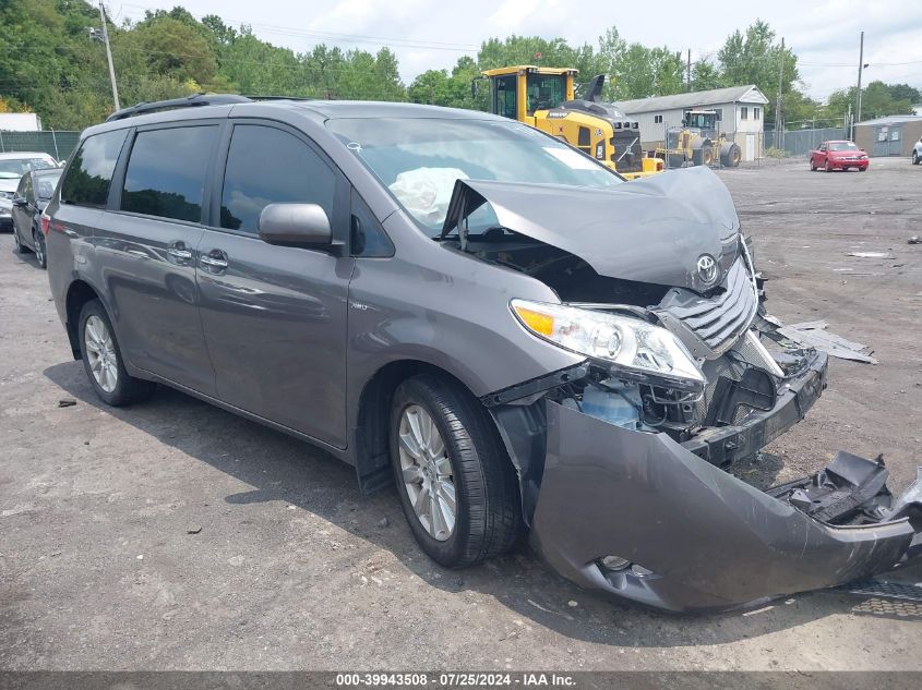 5TDDZ3DC1HS161169 2017 TOYOTA SIENNA - Image 1